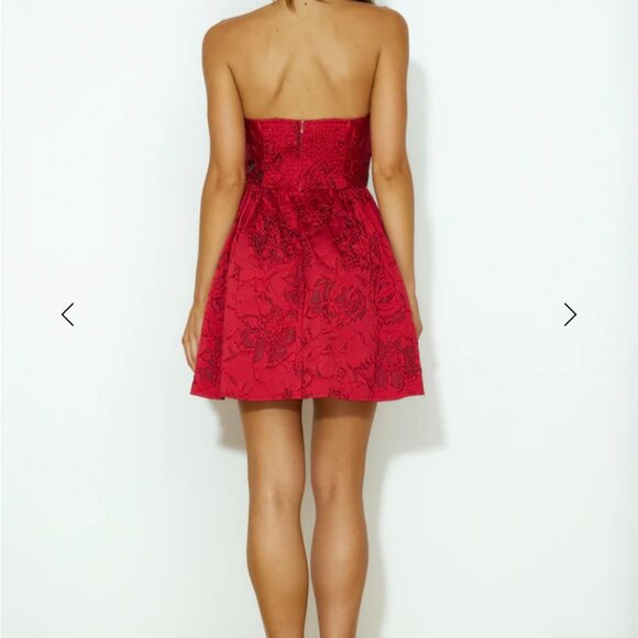 NWOT Revolve Corset Dress XS Embroidered - Picture 5 of 10